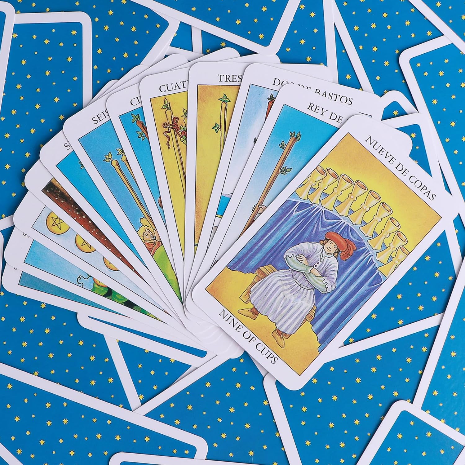 Cartas de Tarot en Español: Spanish Tarot Cards, Originales Cartas Tarot con Guia para Principiantes - Cartas de Tarot